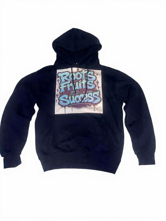 RFS  Graphic Navy Blue Unisex  Fleece Pullover Hoodie